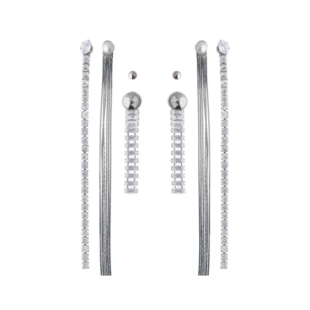 Mix & Party Pearl & Crystal Earrings Kit by Juliana Manzini