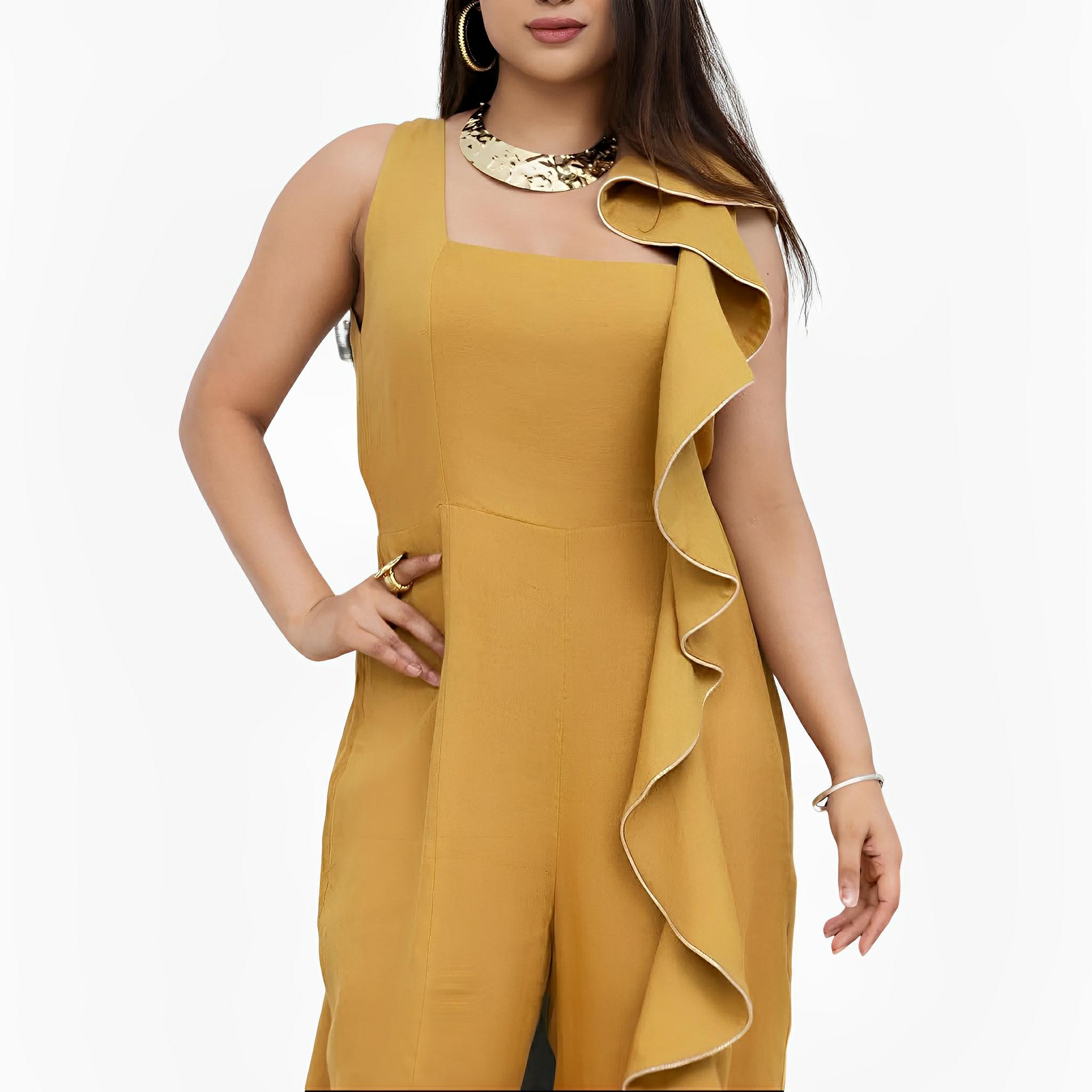 Masha Linen Jumpsuit by Lilly Sarti