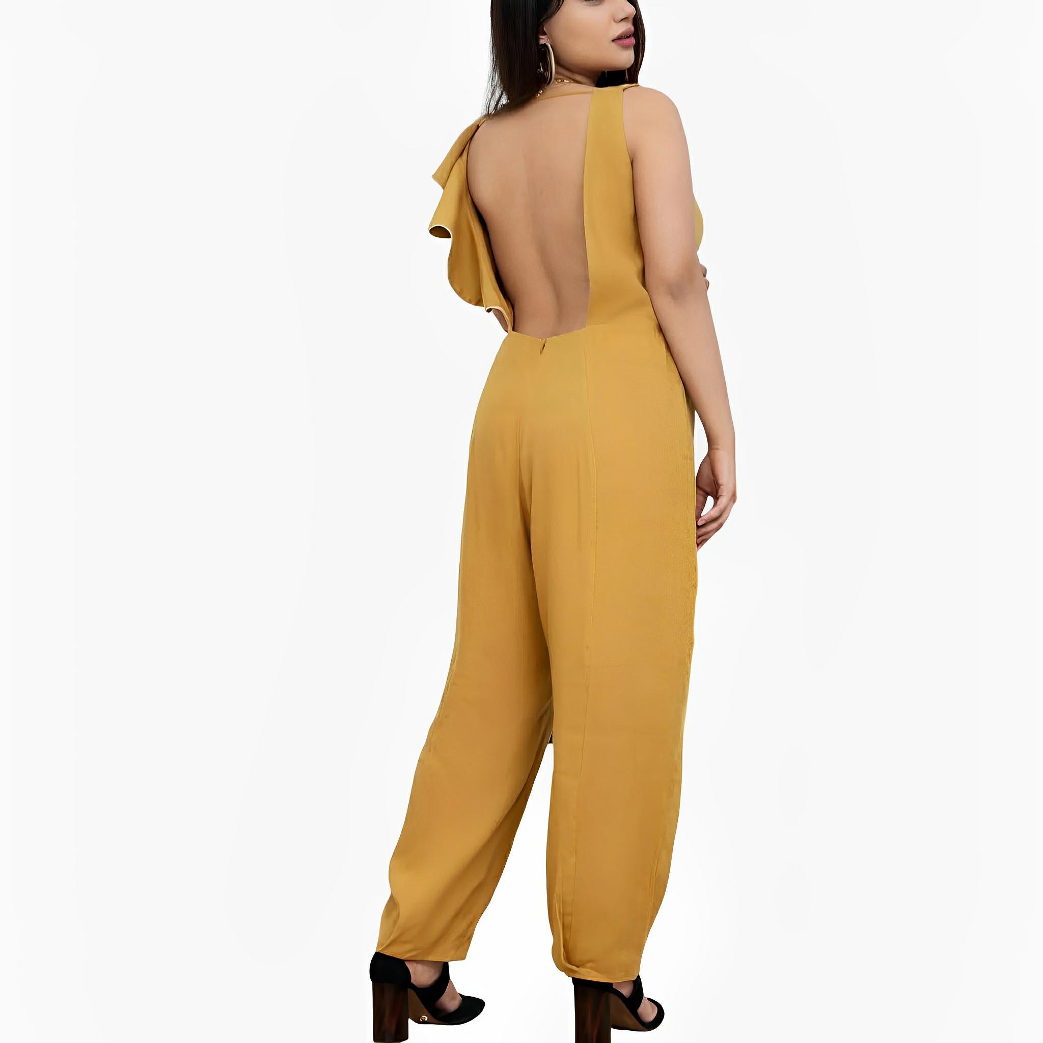 Masha Linen Jumpsuit by Lilly Sarti