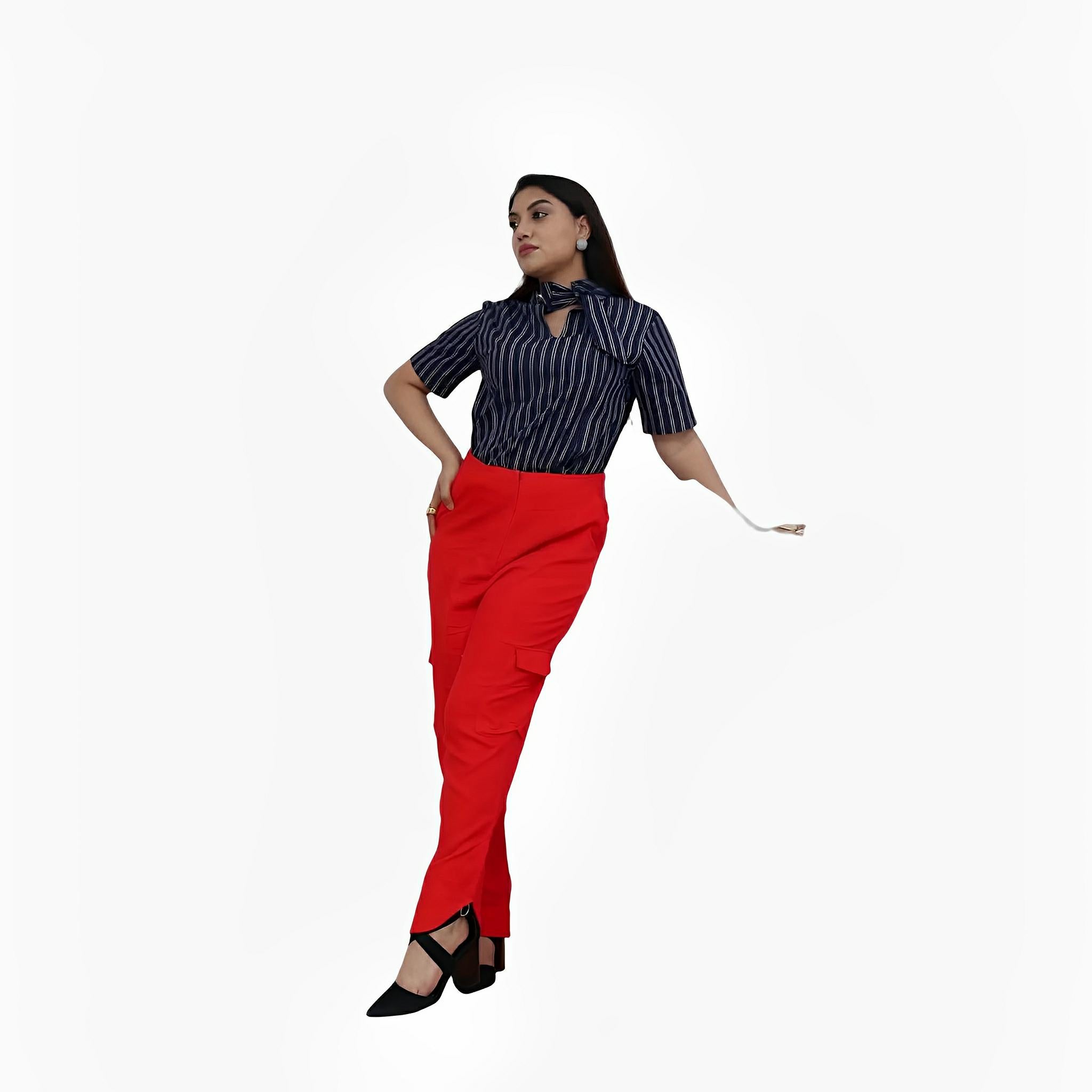 Linen Cargo Pants by Lilly Sarti