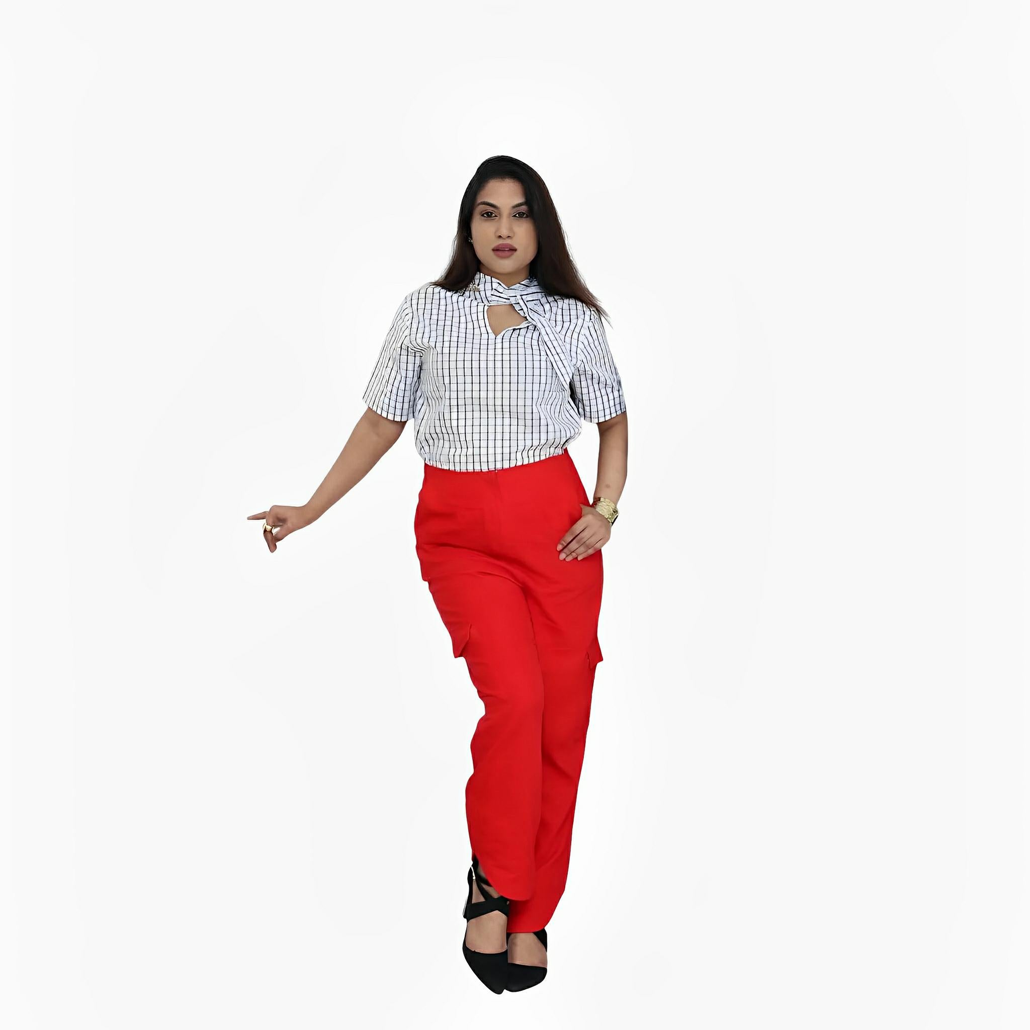 Linen Cargo Pants by Lilly Sarti
