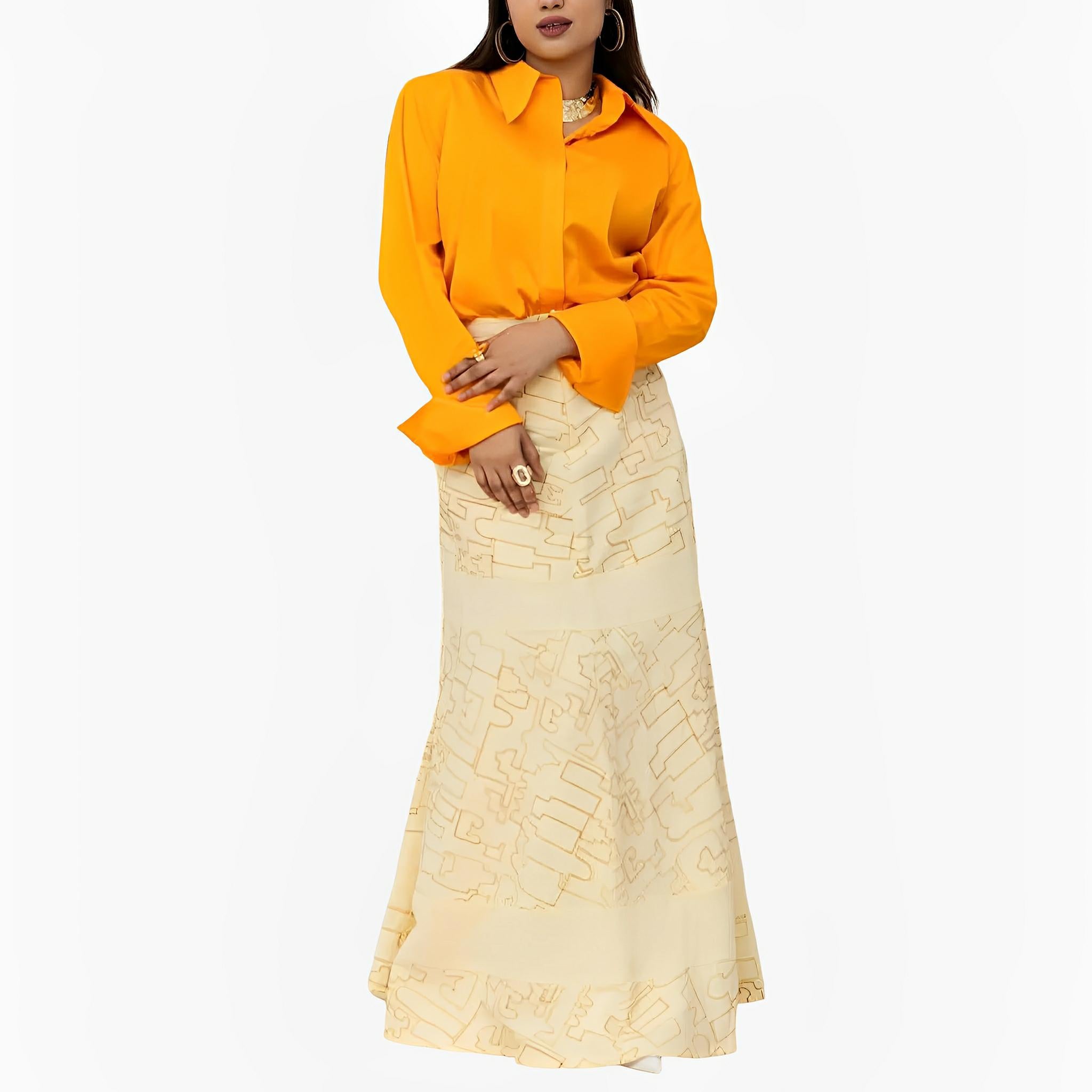 Lirio Flowing Skirt by Lilly Sarti