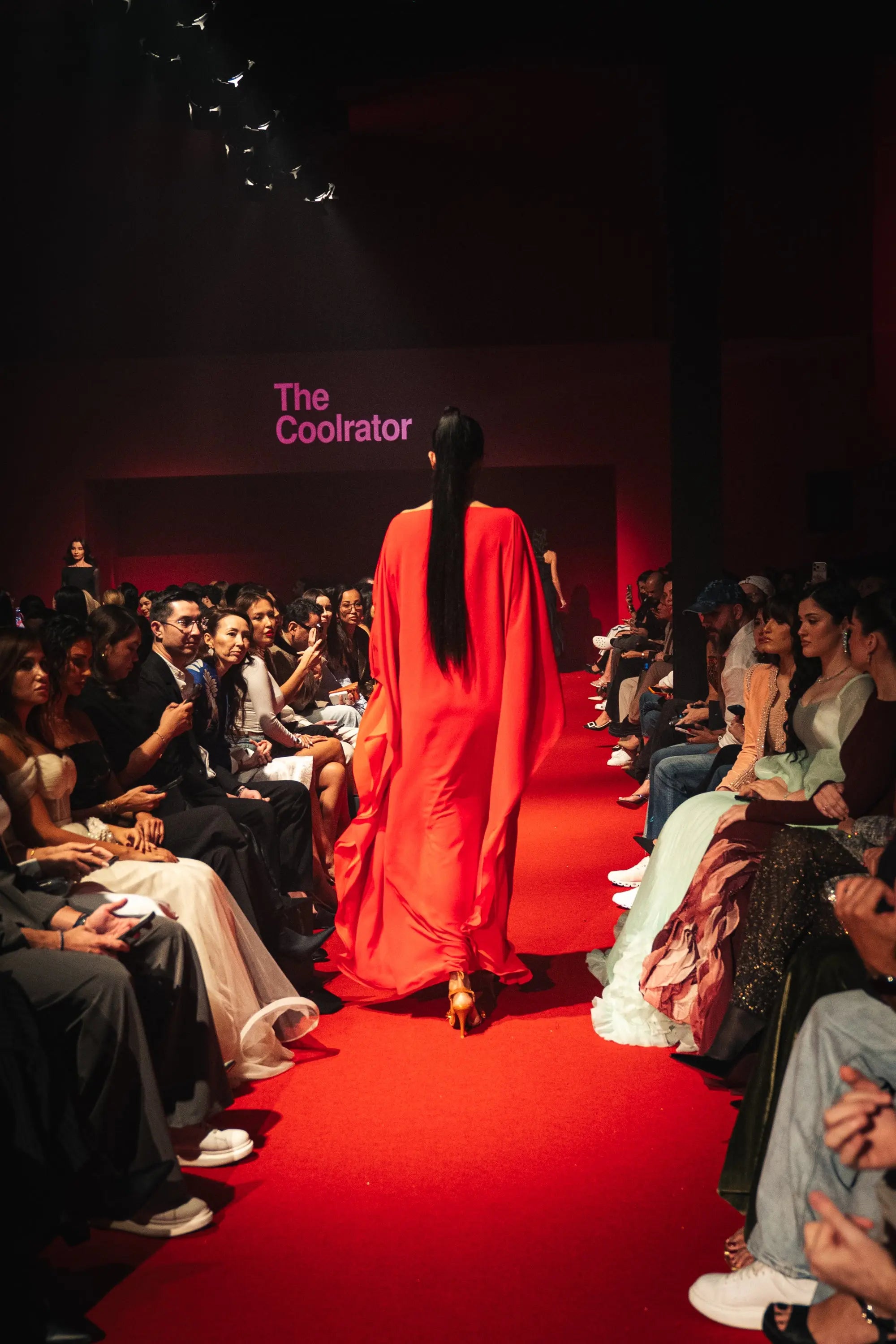 Simplice Red Kaftan by Bambu