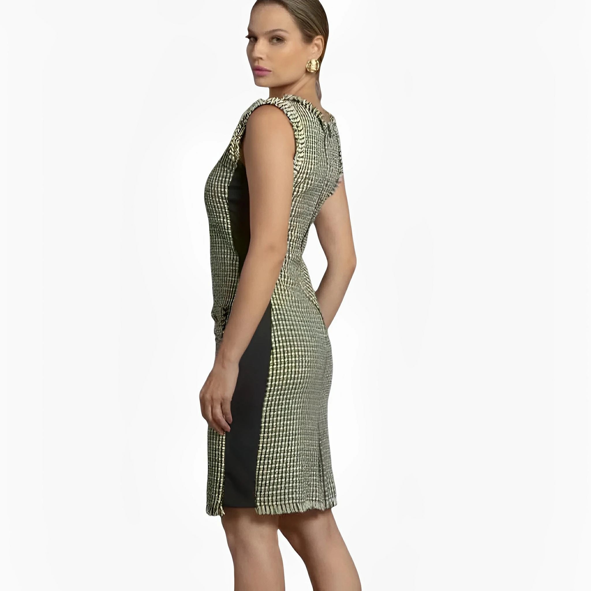 Copenhagen Black Tweed Dress by Ton Âge