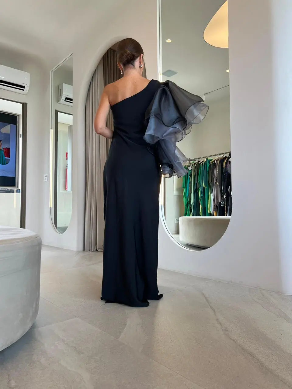 Ághata Ruffle Dress by Bambu