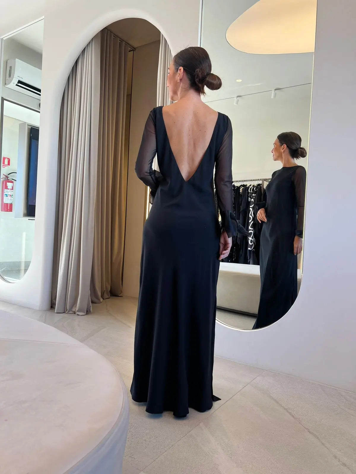 Monique Black Dress by Bambu