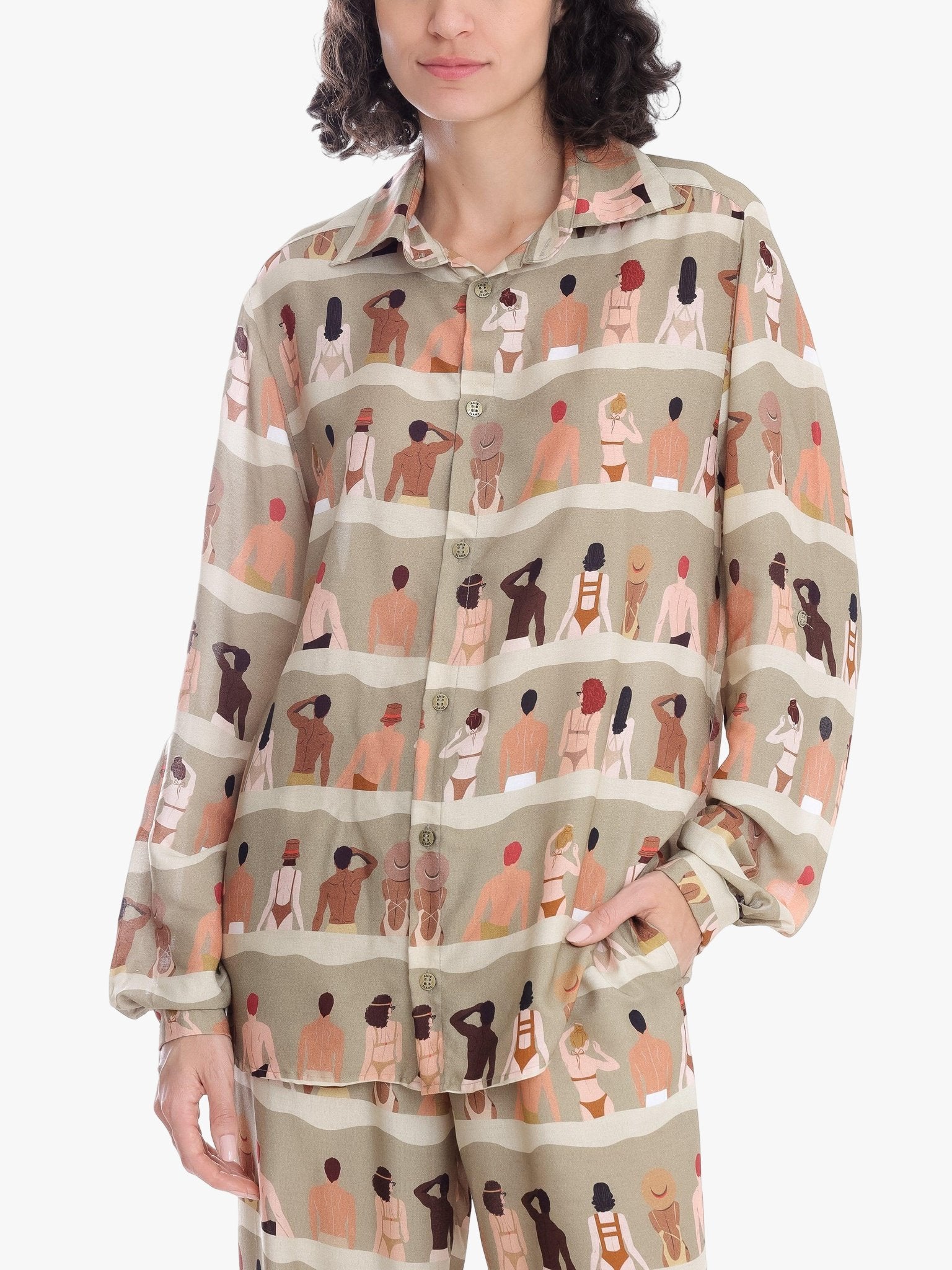 Viscose Pajama Pants by Amir Slama