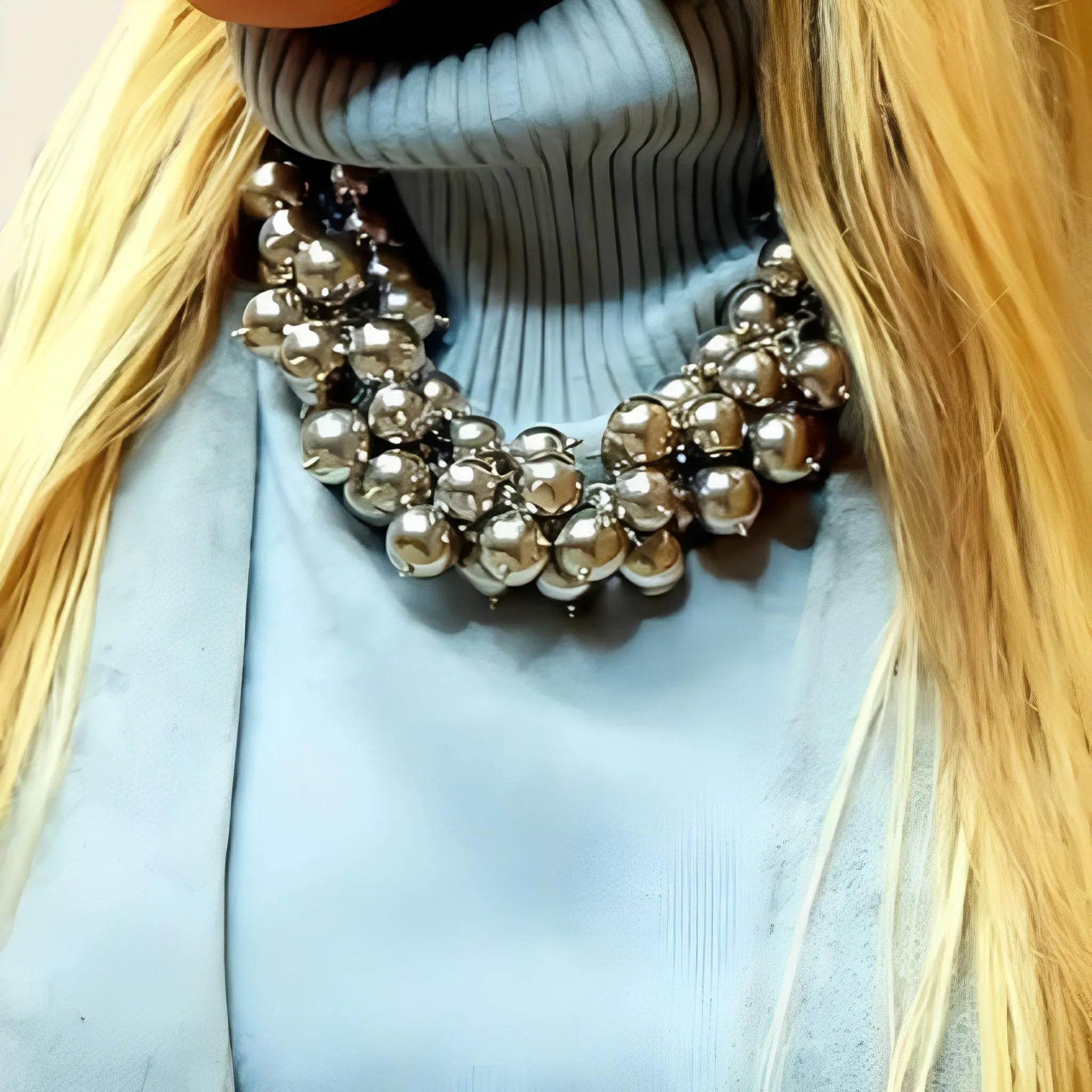 Maxi Ball Silver Necklace by Juliana Manzini