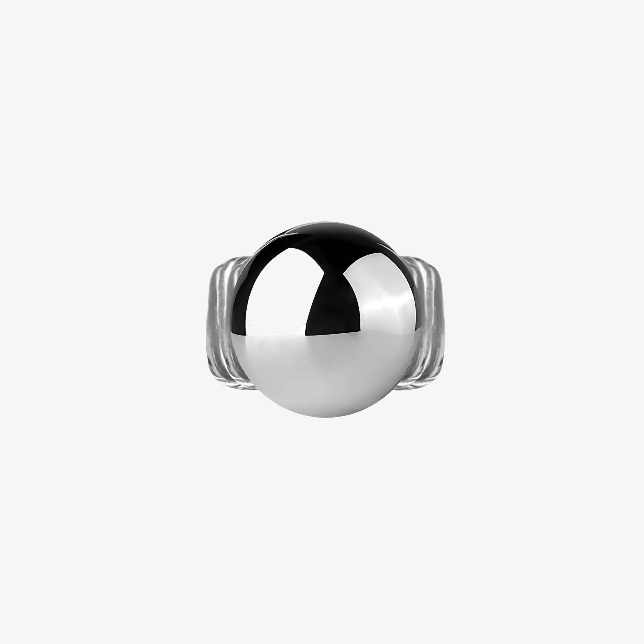 Maxi Ball Silver Ring by Juliana Manzini