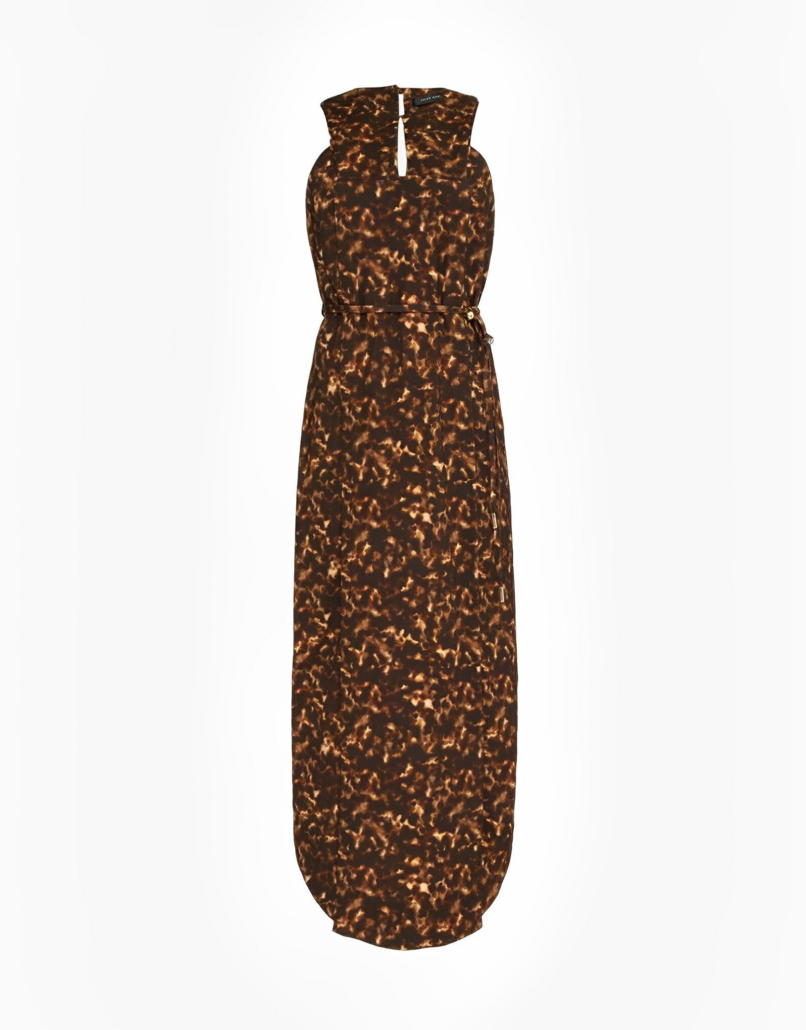 Printed Twill Midi Dress by Lilly Sarti