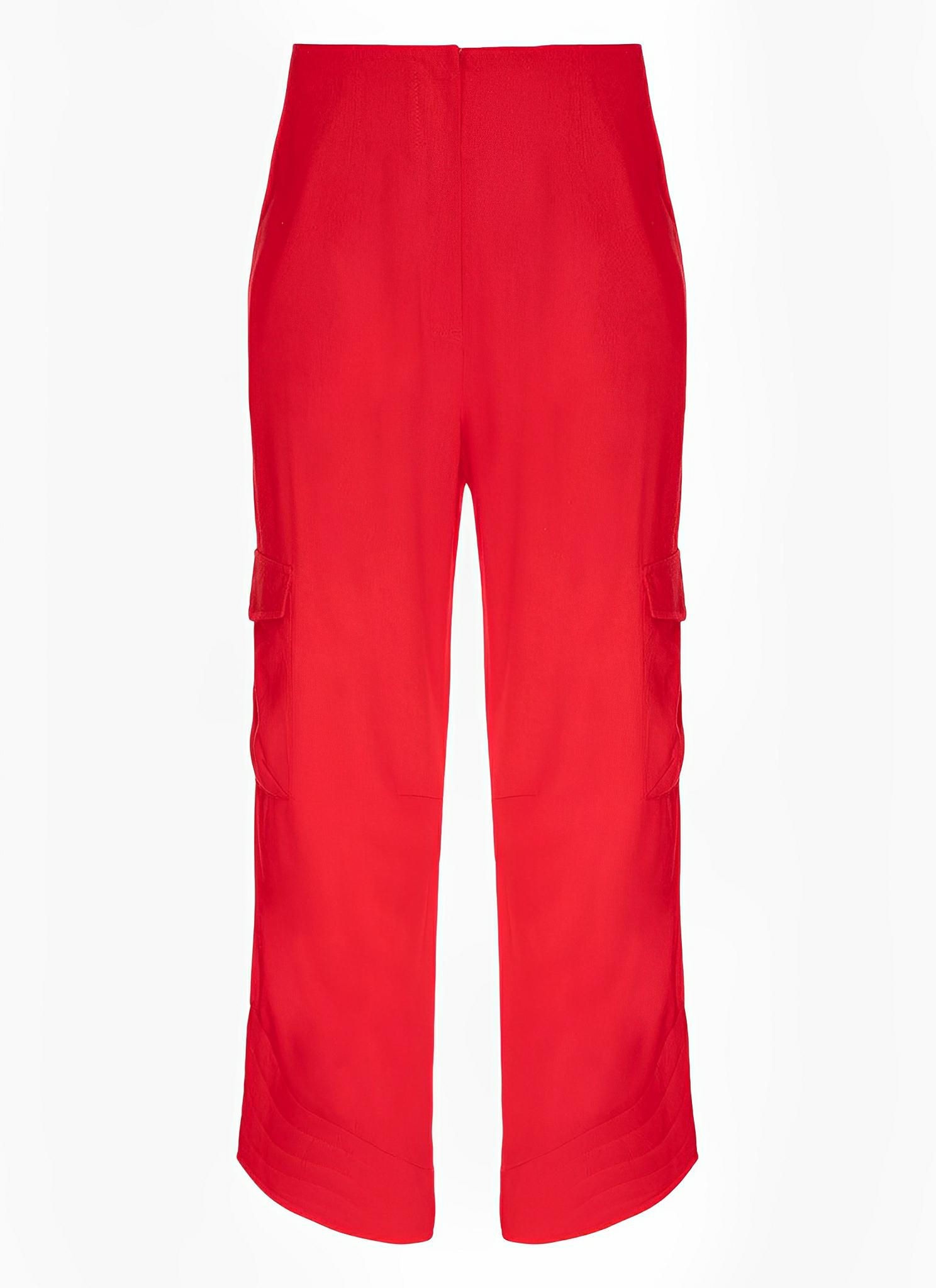 Linen Cargo Pants by Lilly Sarti
