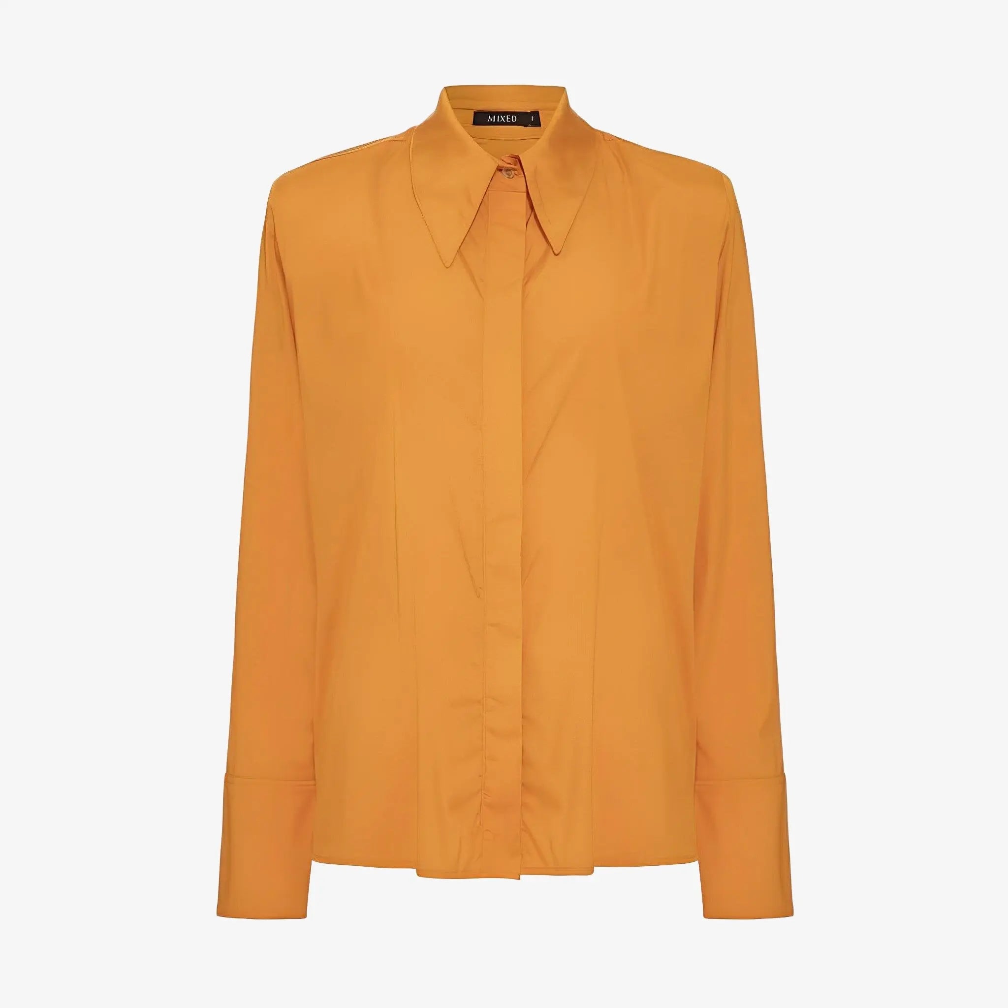 Clara Mango Cotton Shirt by Mixed