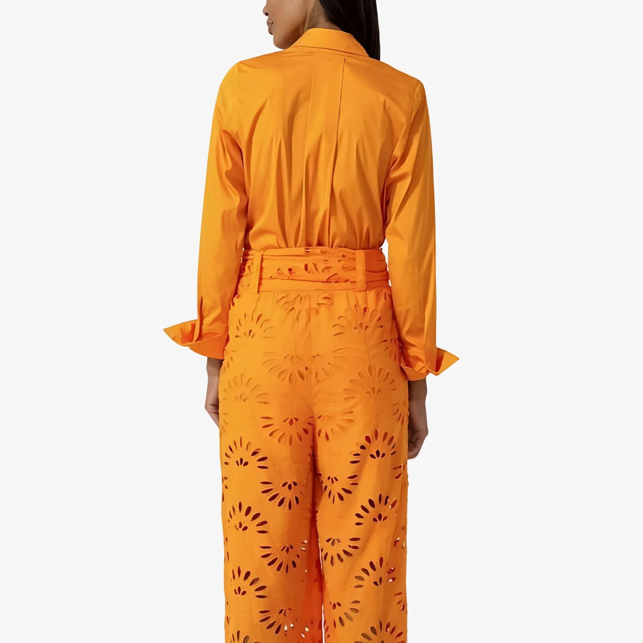 Clara Mango Cotton Shirt by Mixed