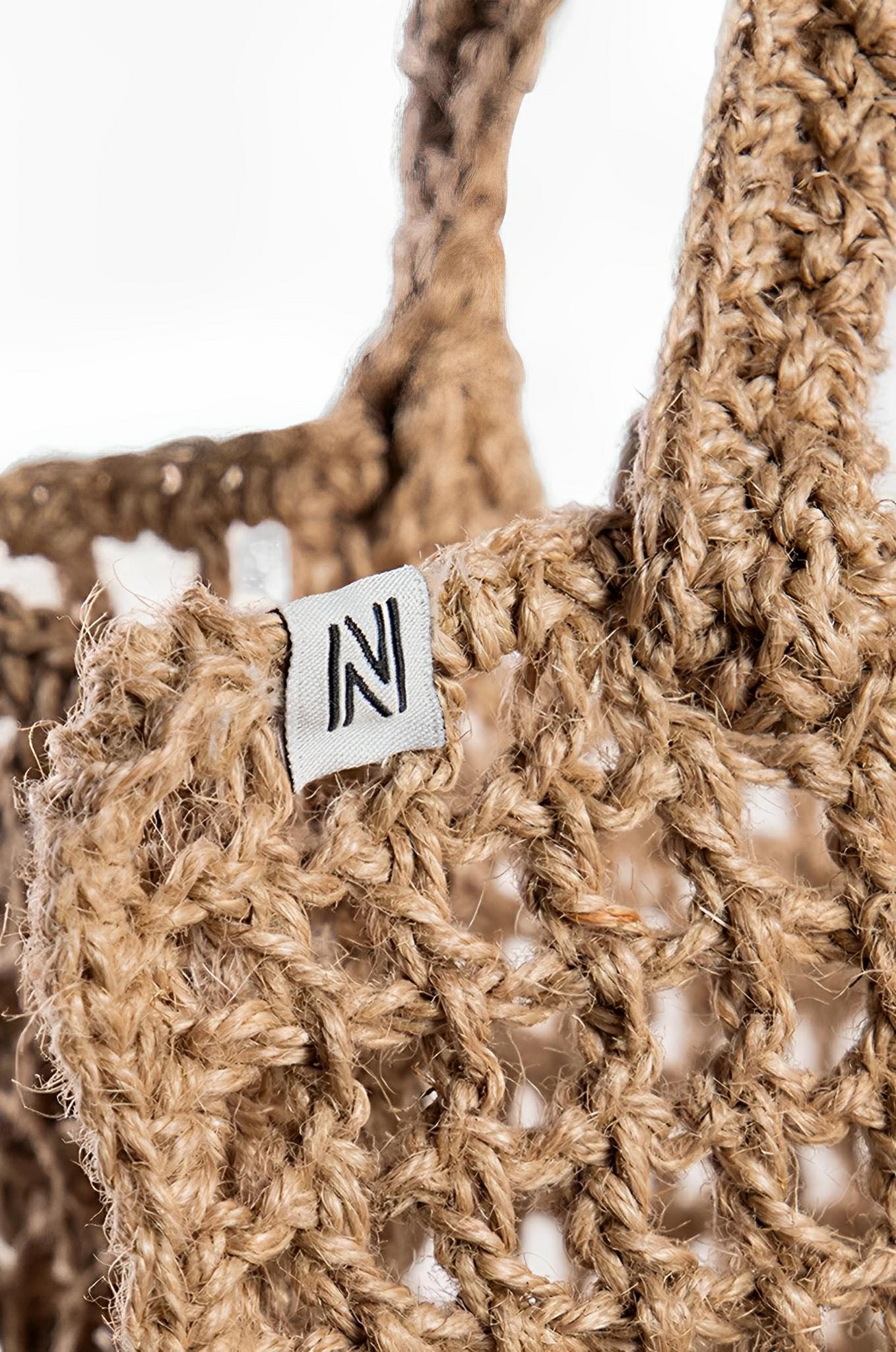 Kaethe Woven Fiber Bag by Nannacay