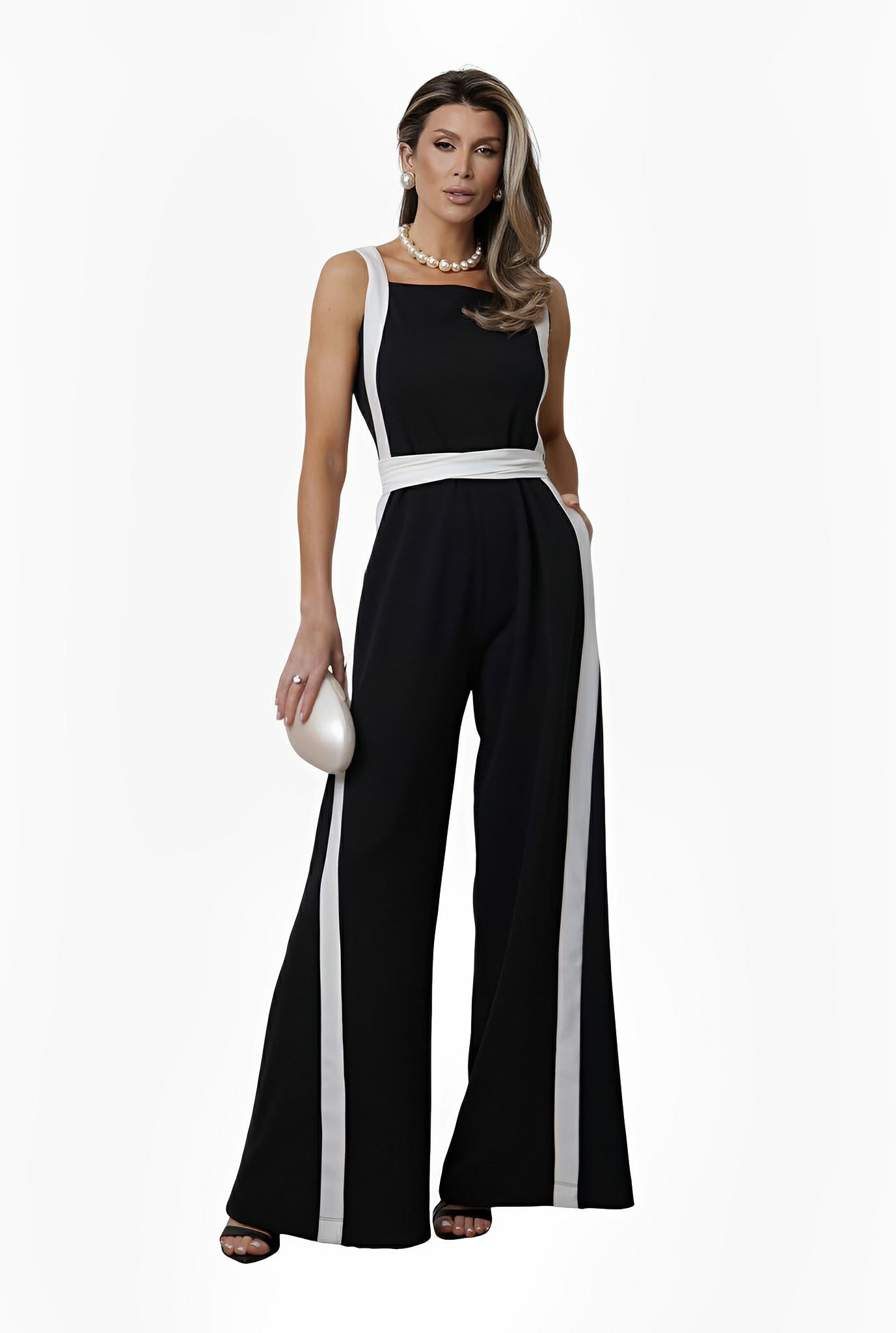 Black Scuba Jumpsuit by Ton Âge