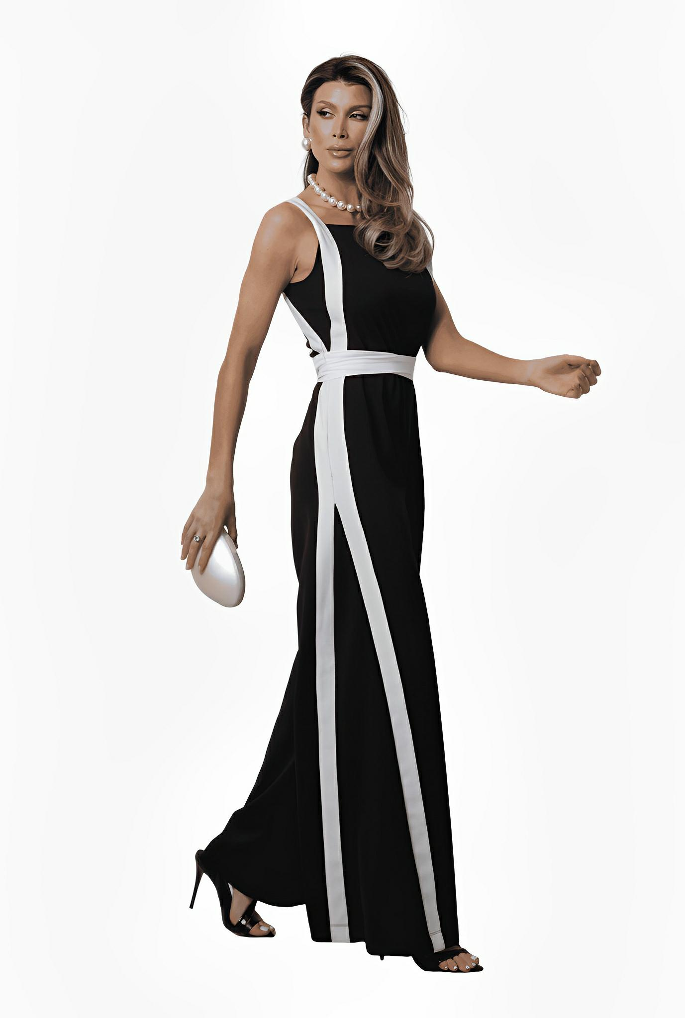 Black Scuba Jumpsuit by Ton Âge