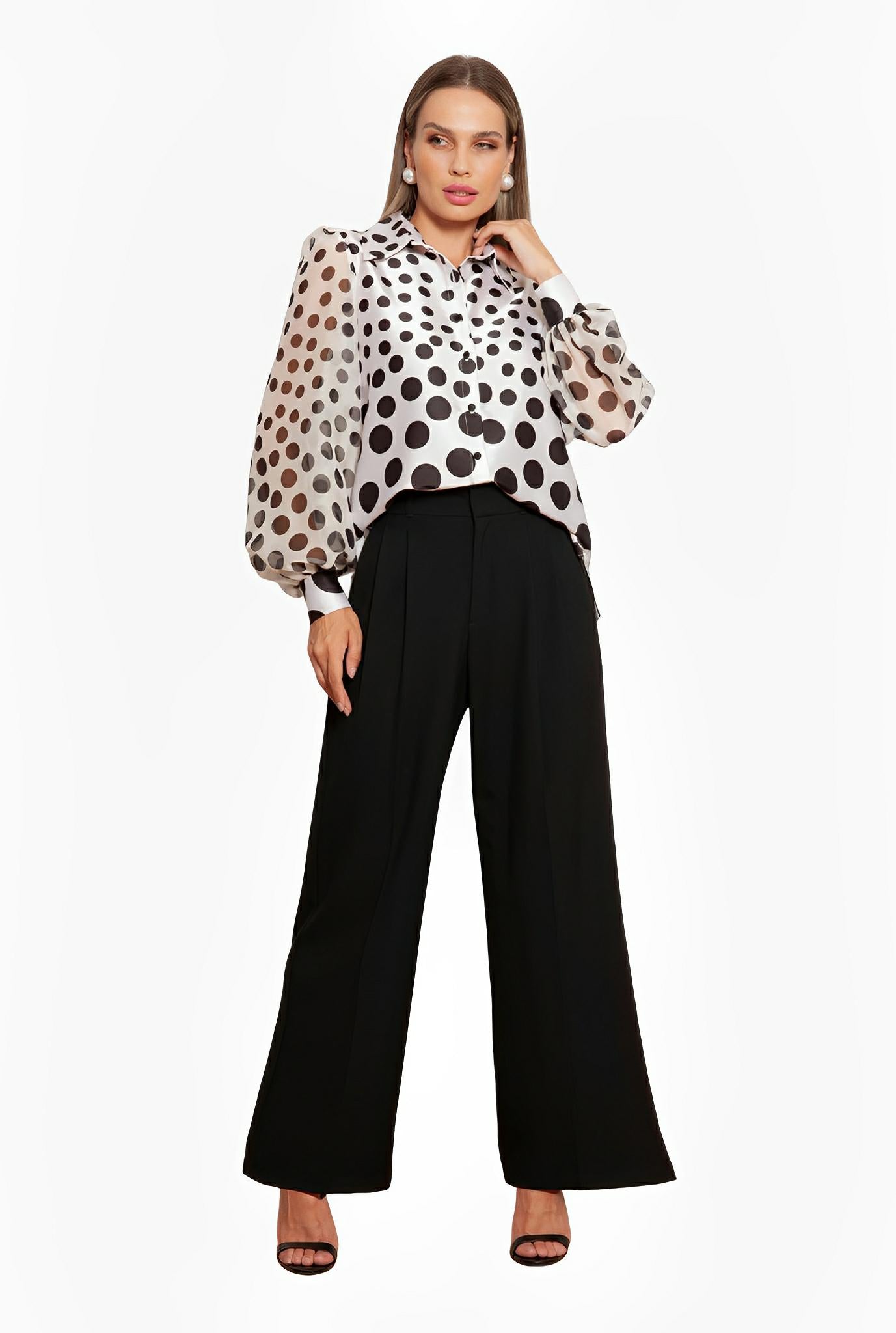 Black Tailored Zurich Pants by Ton Âge
