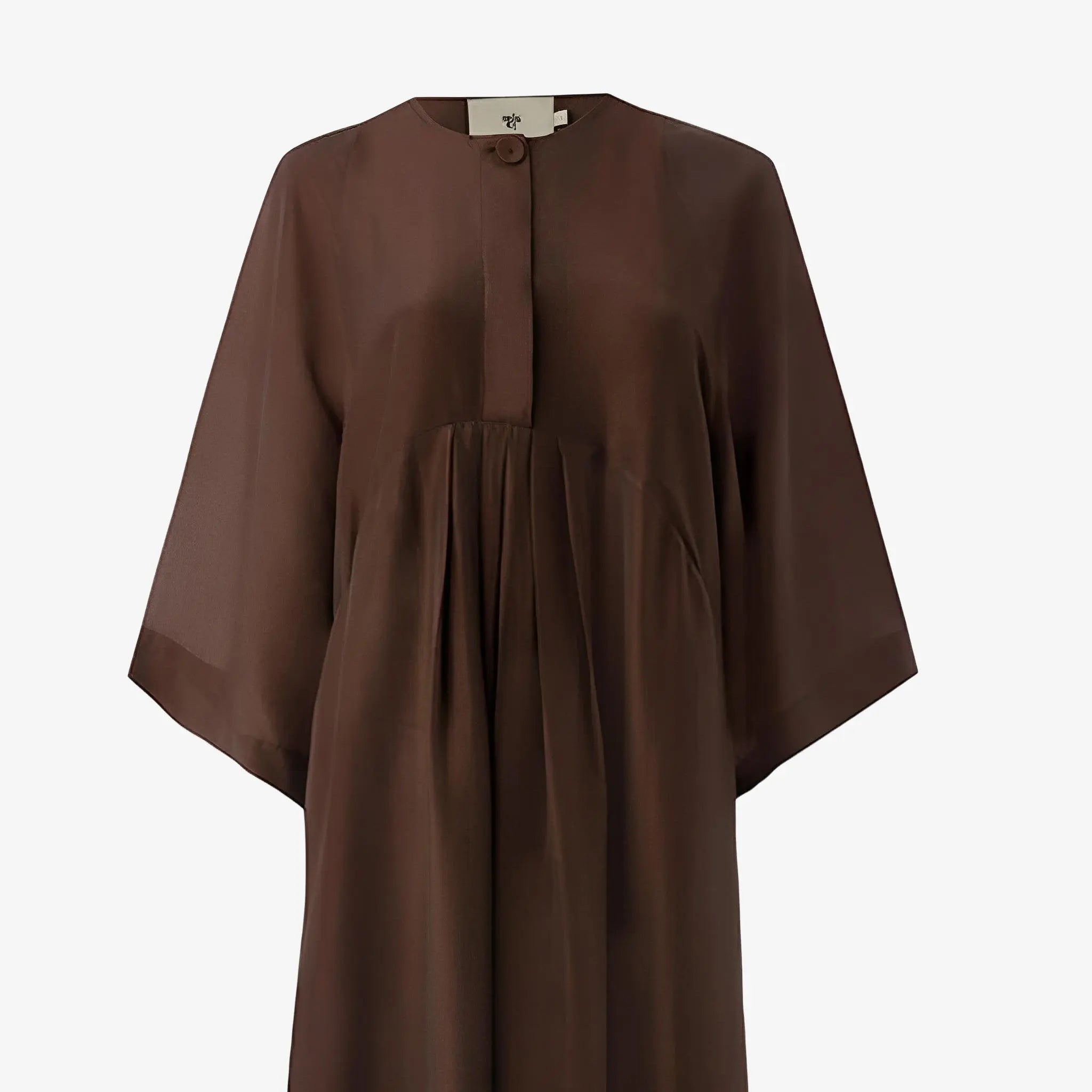 Cecilia Brown Kaftan Dress by Misci