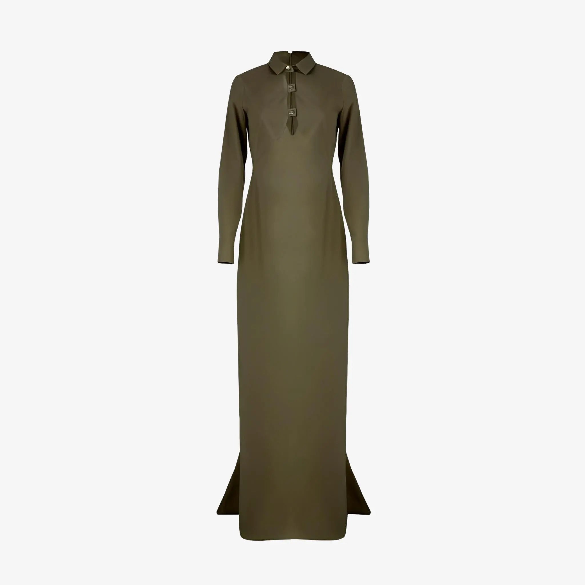 Helena Green Cotton Midi Dress by Misci