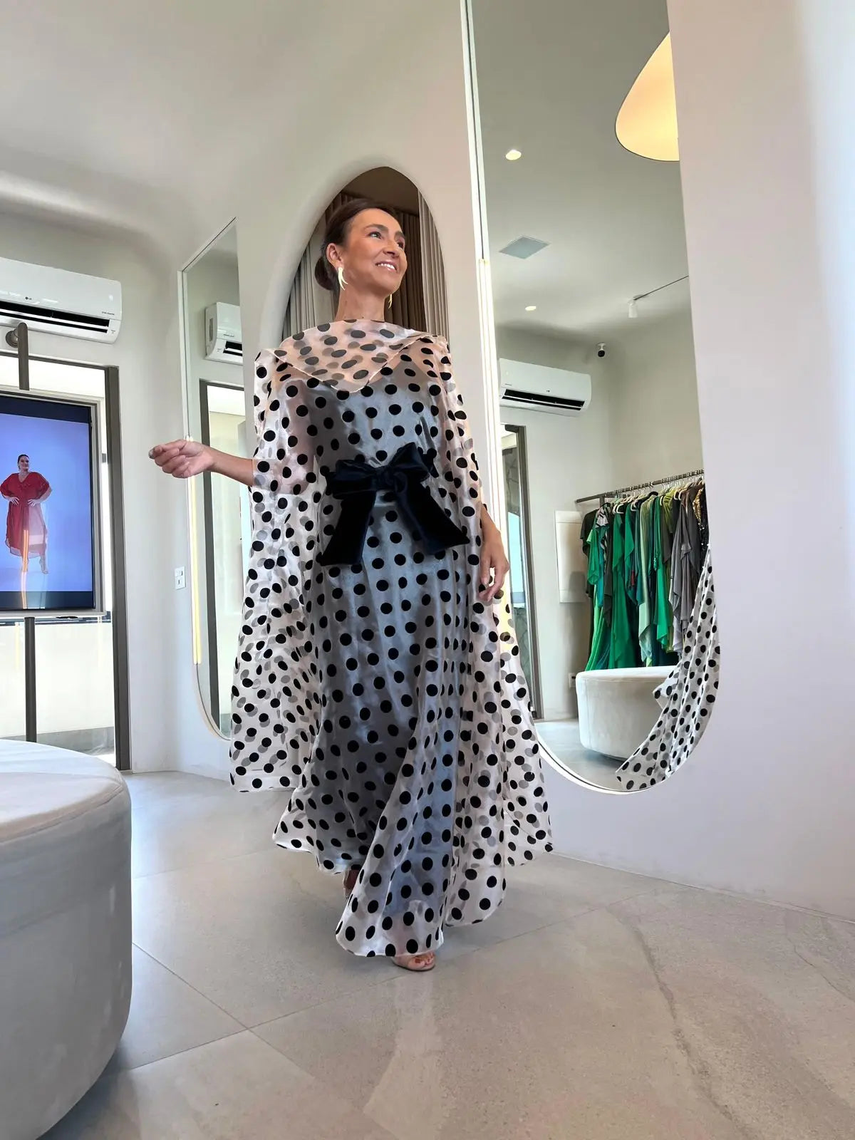 Polka Dot Kaftan by Bambu
