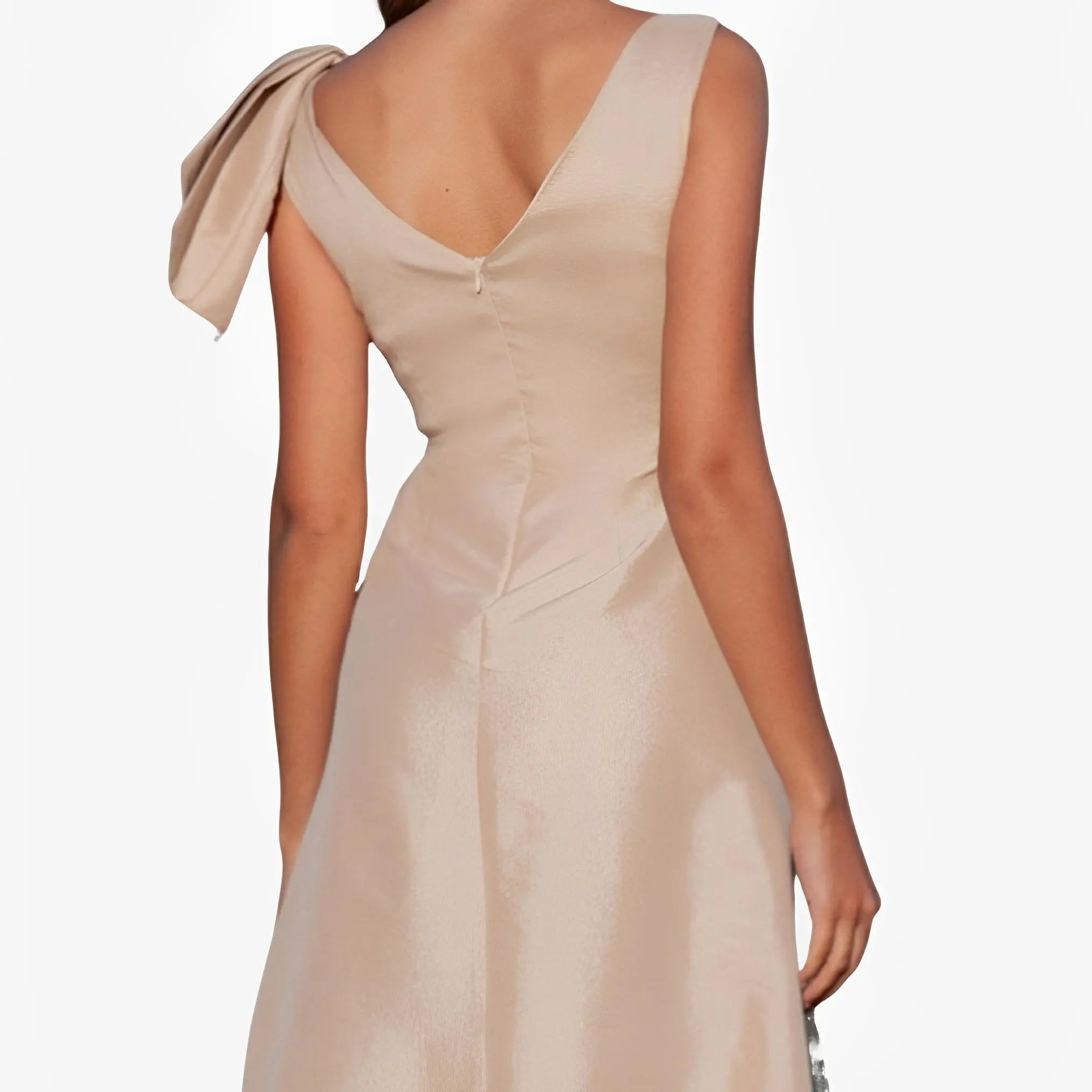 Gold Bow Dress by Ton Âge
